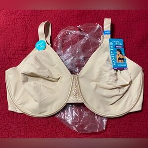 BNWT Vanity Fair Beauty Back Minimizer Bra - 44DDD - Taupe